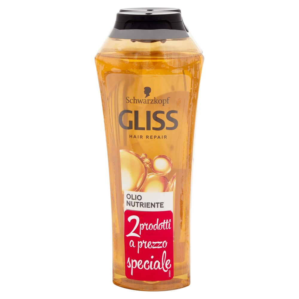 Gliss Hair Repair Olio Nutriente Shampoo Nutriente 2 x 250 ml